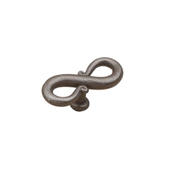 Richelieu Hardware 5120284908 Traditional Metal Knob - 51202 in Natural Iron